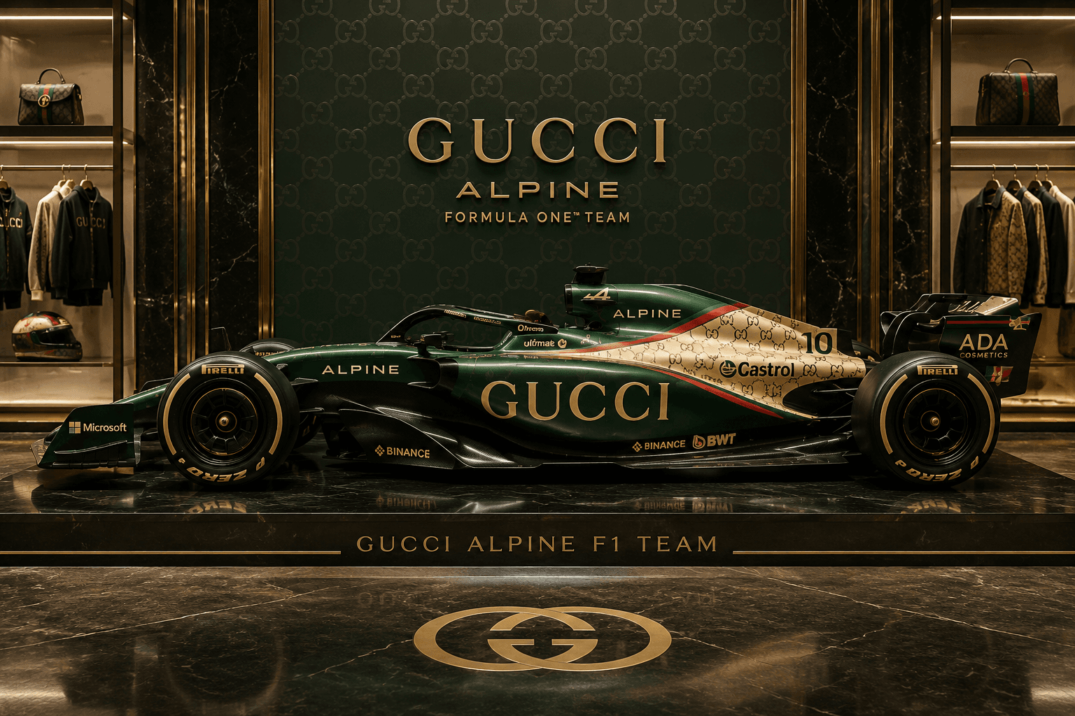 Alpine podría convertirse en “Gucci Alpine F1 Team” a partir de 2027